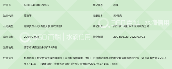 青海银燕航空服务